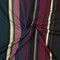 Burgundy Red-Multi Poly Spandex Stretch Stripe Print DB Jersey Knit Fabric By the Yard